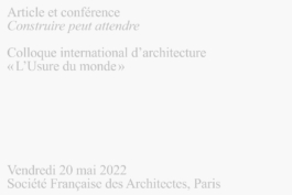 Sapiens Architectes